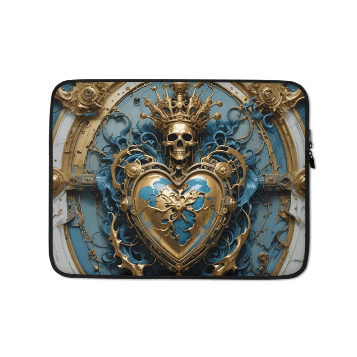 Gothic Heart Laptop Sleeve product image (1)