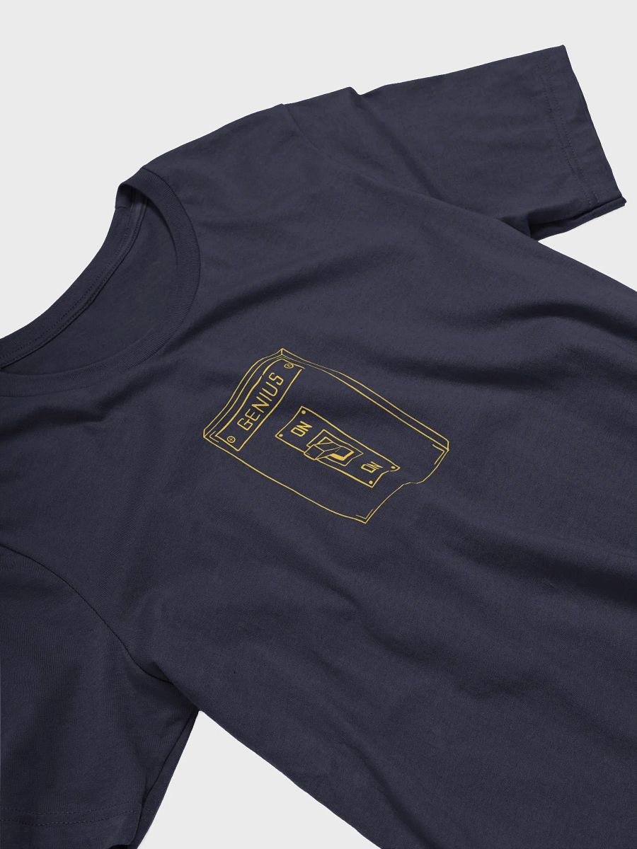 There Is No Off Position On The Genius Switch T-Shirt (Navy) product image (3)
