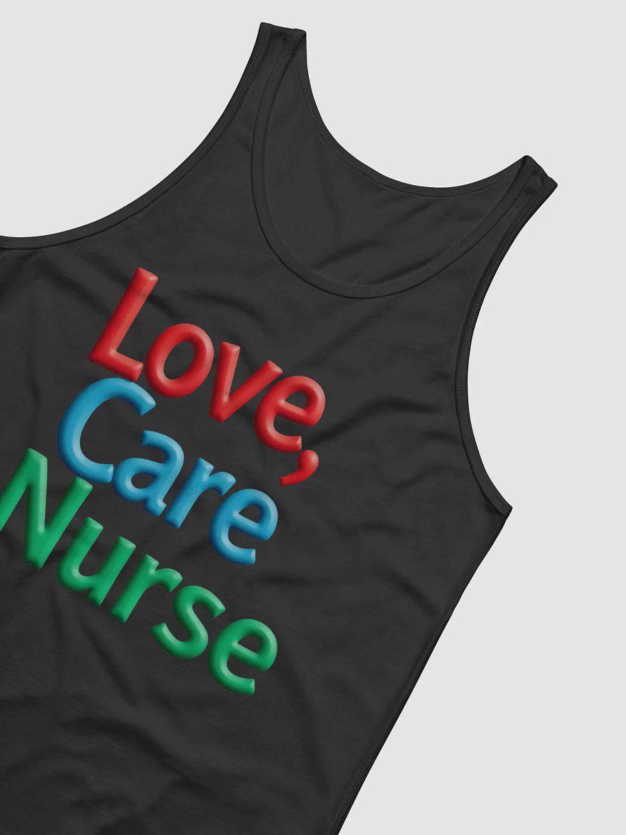 Vibrant 3D Love, Care, Nurse Tank product image (24)