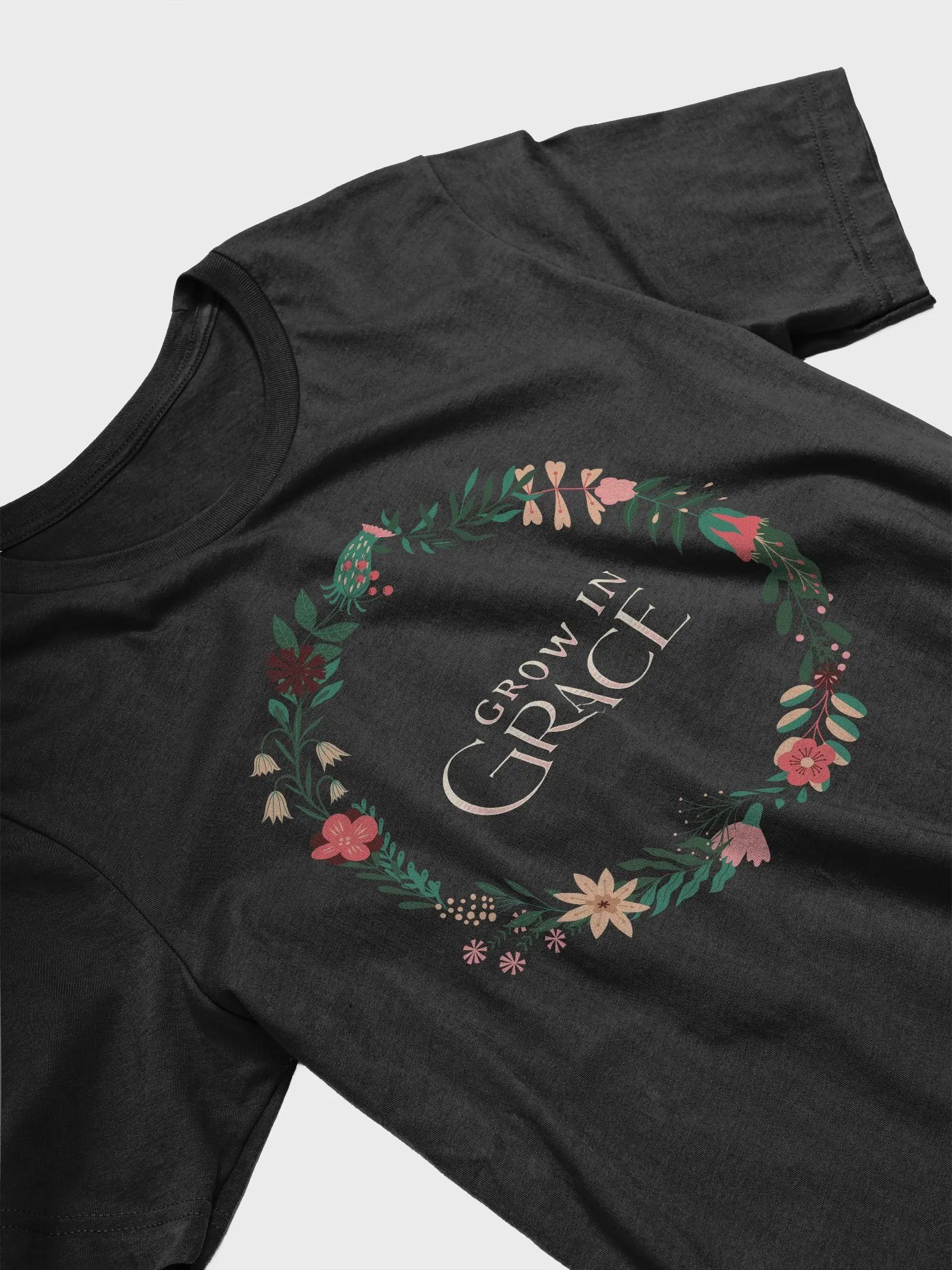Grow in Grace Floral T-Shirt product image (1)