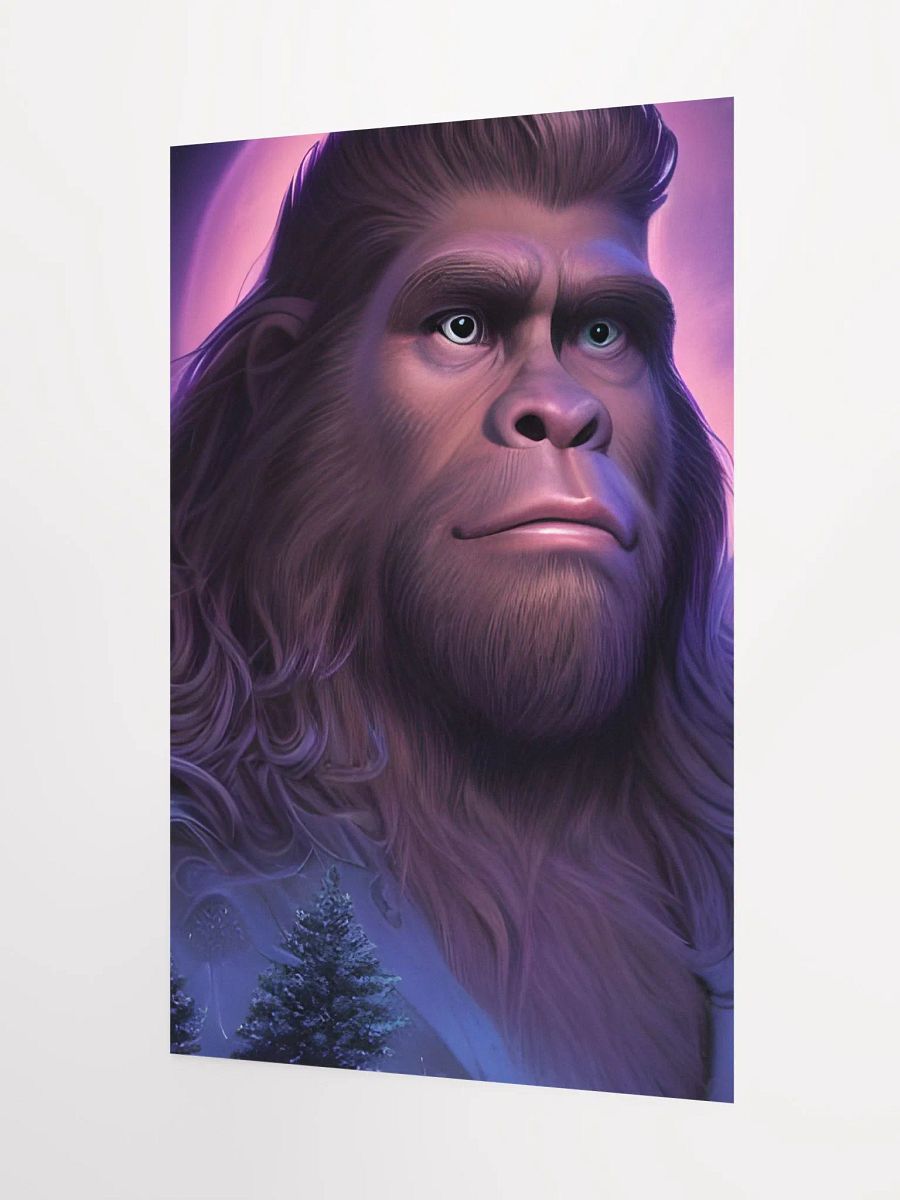 Close up Of Bigfoot Poster. product image (3)