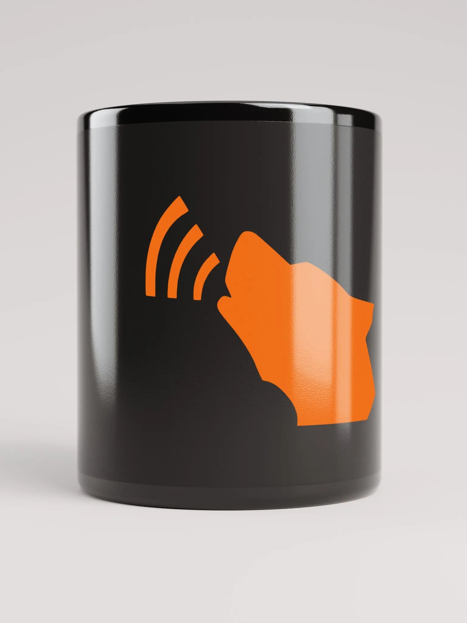 Echo Wolf Black Mug product image (1)