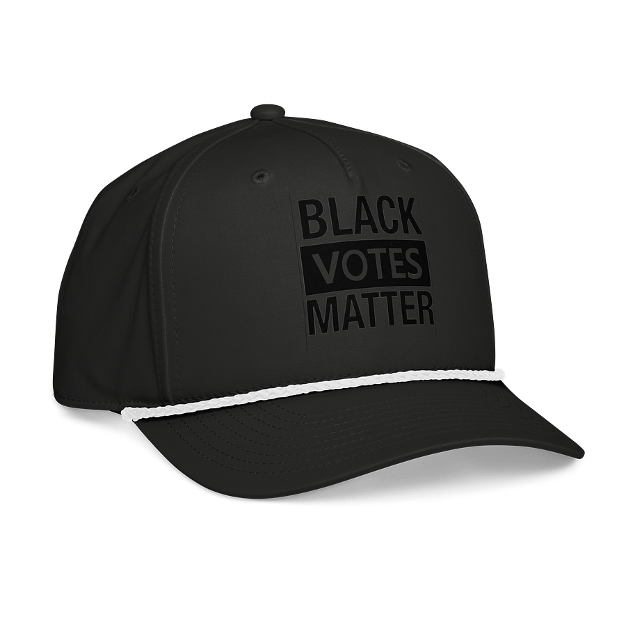 Black Votes Matter Rope Cap product image (6)