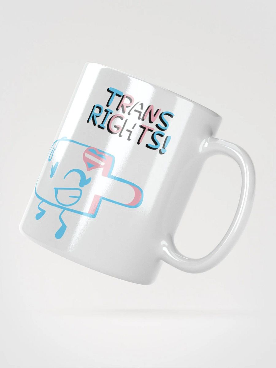 Treasure Tree Trans Rights Glossy Mug product image (6)