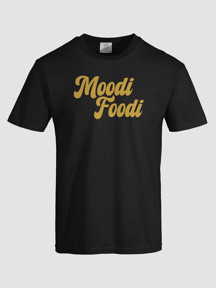 Moodi Foodi Originals, Tee – Mustard (Comfort Fit) product image (1)