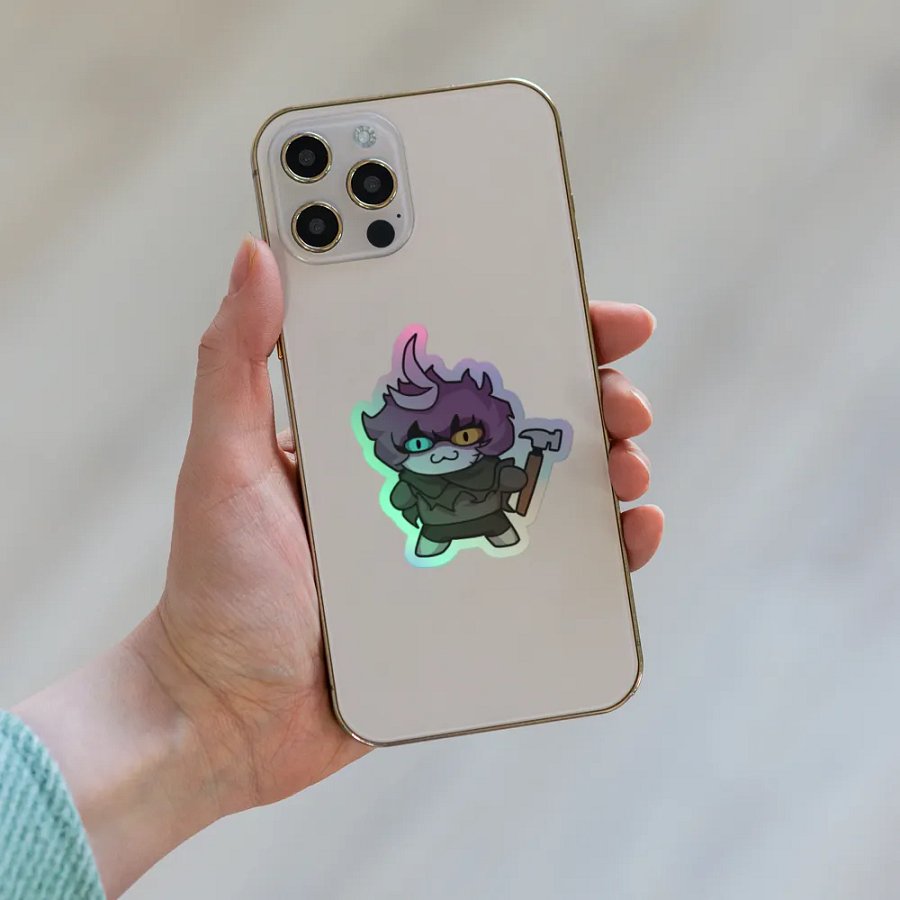 Break Your Ankles Holographic Sticker product image (6)