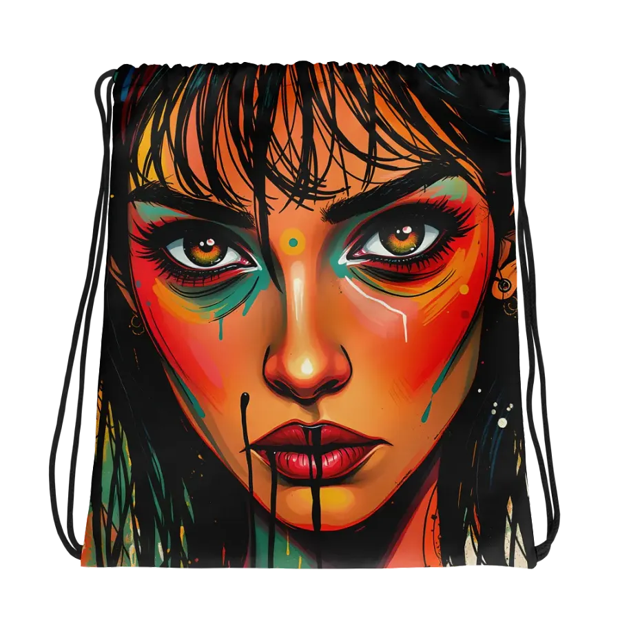 Vivid Visions Drawstring Bag product image (1)