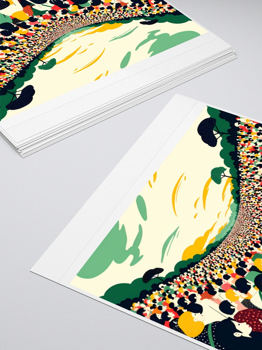 Unity in Diversity Crowd Art Sticker product image (10)