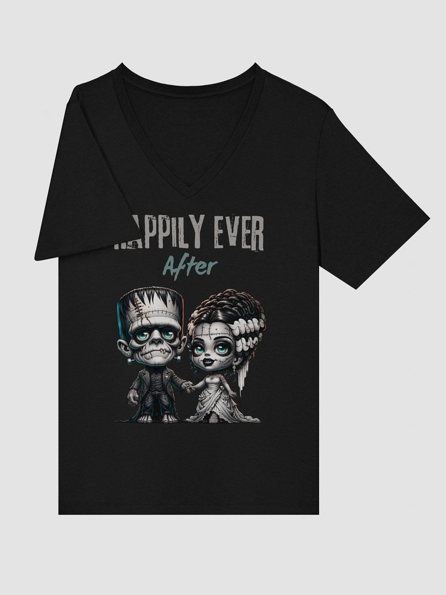 Happily Ever After Monster Couple V-Neck Tee product image (23)