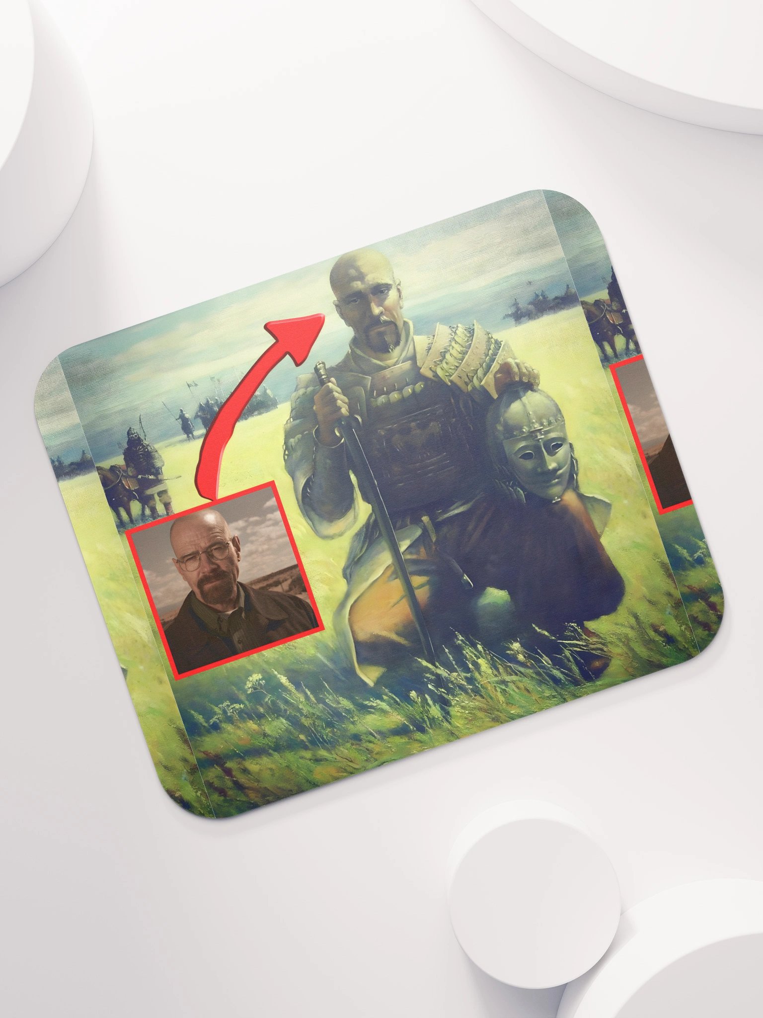 Walter White Khan Mousepad product image (7)