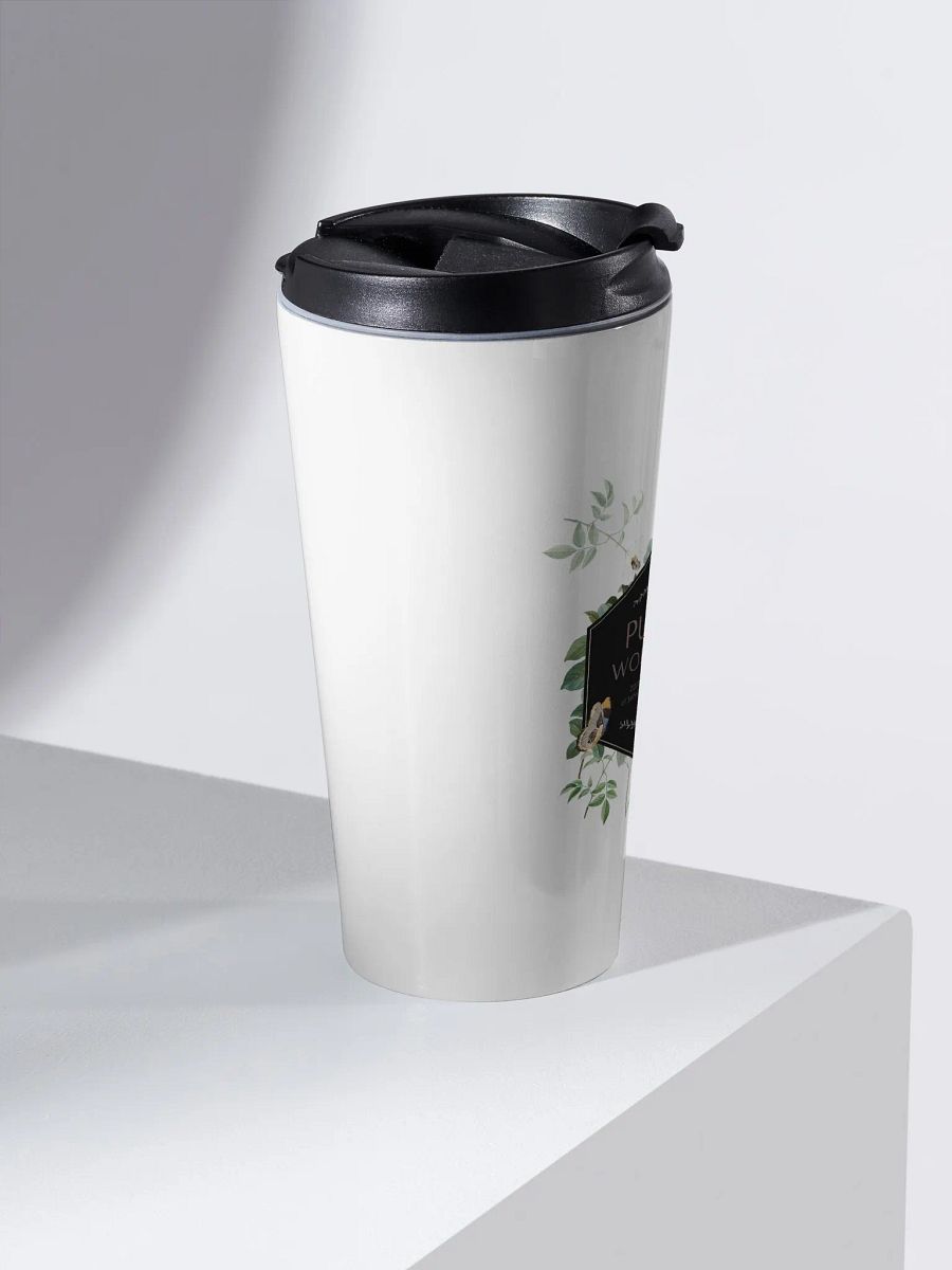 "Pure Worship" 2025 Convention | Botanical Stainless Steel Travel Mug product image (2)
