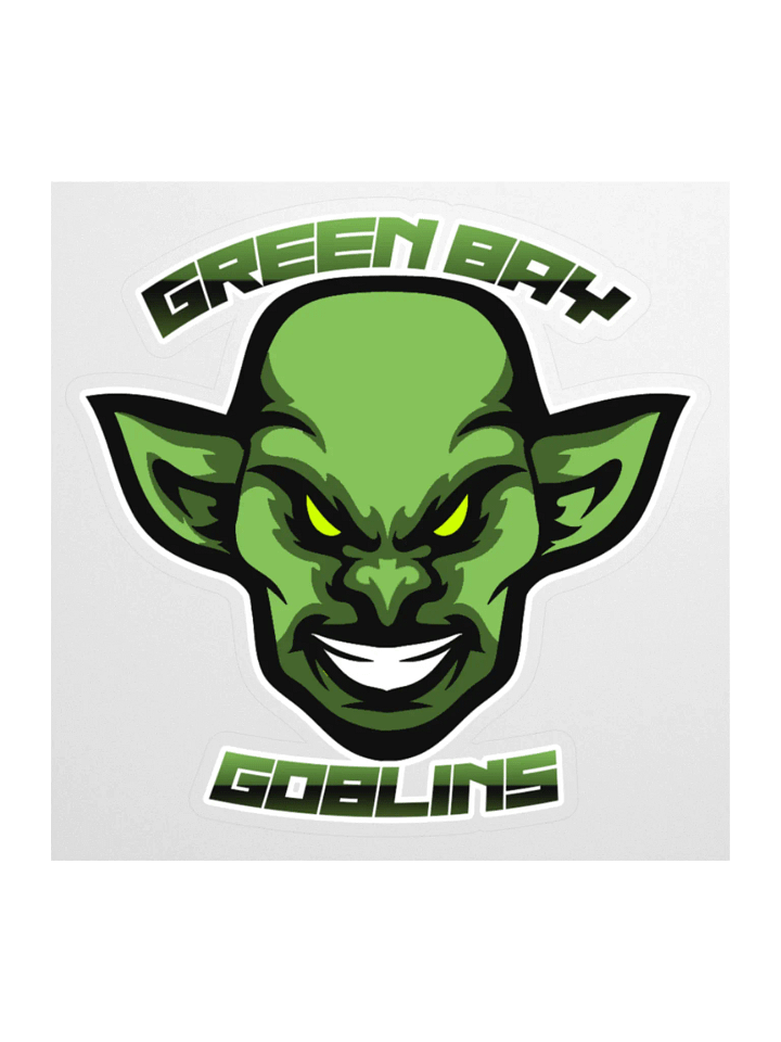 Green Bay Goblins Logo Sticker product image (3)