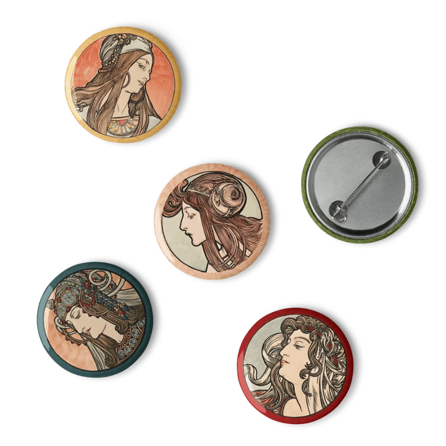 Mucha Pins product image (6)