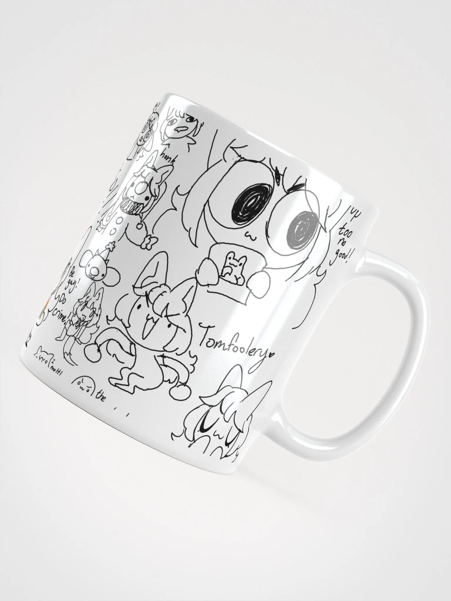 MS Paint doodle board Mug product image (8)