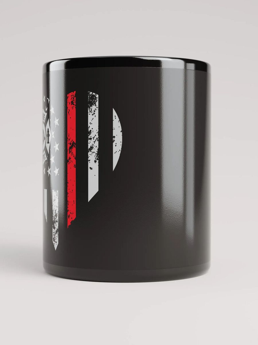 Firefighter Heart - Black Mug product image (3)