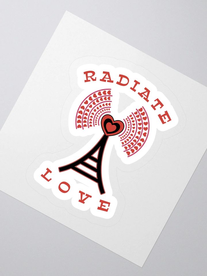 Radiate Love Sticker product image (2)