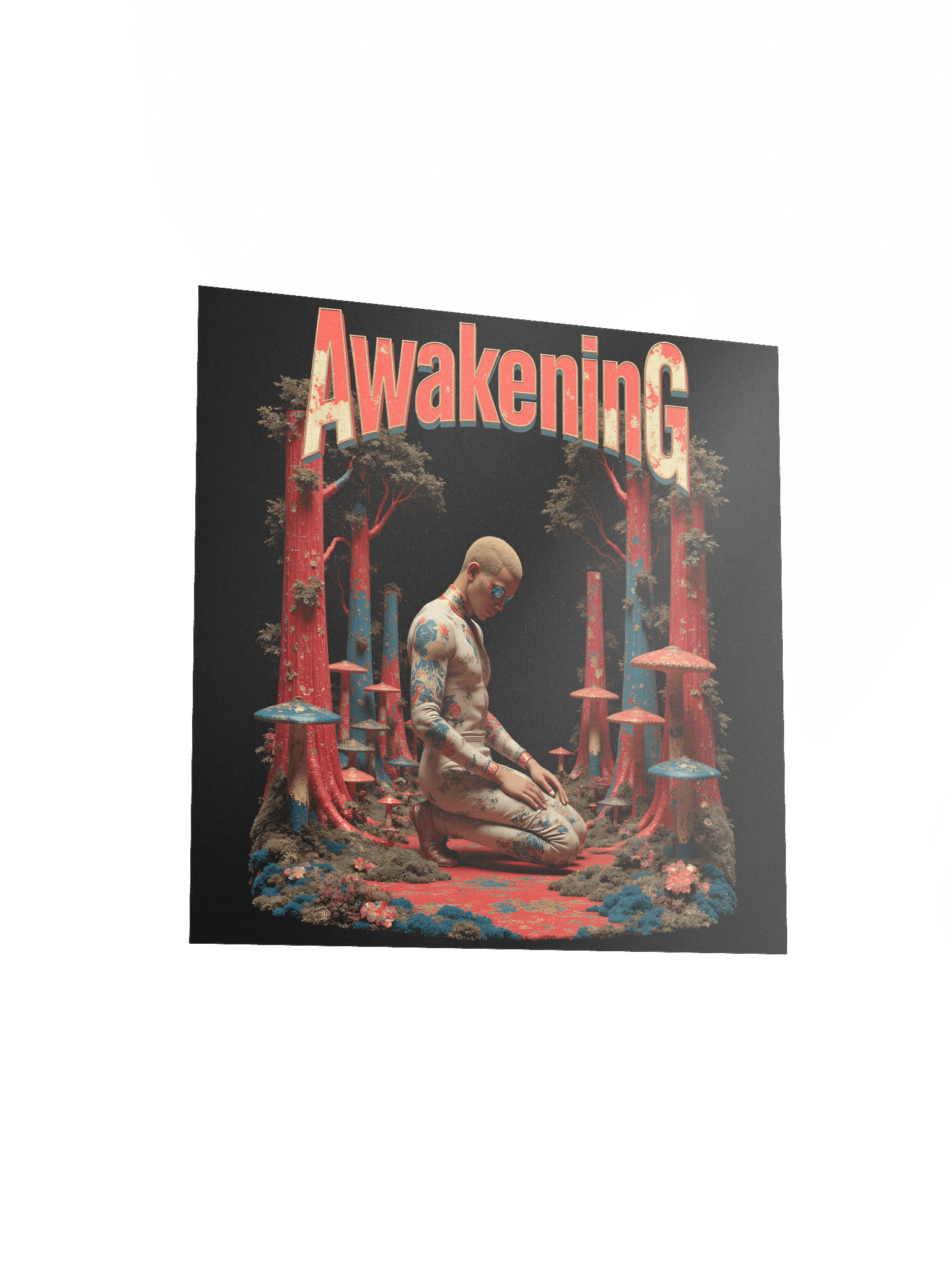 Spiritual Awakening Mystical Mushroom Grove Paper Poster product image (10)