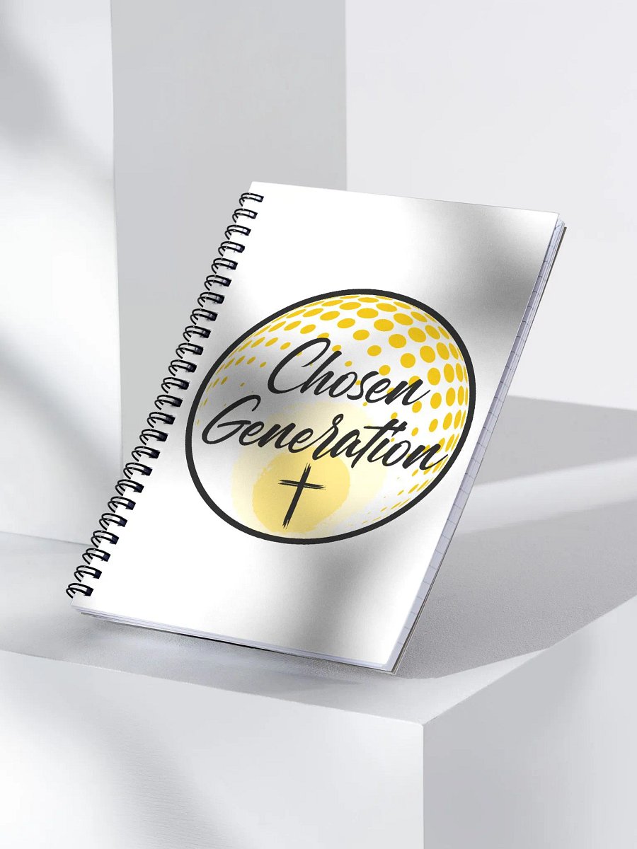 Chosen Generation Spiral Notebook (White) product image (3)