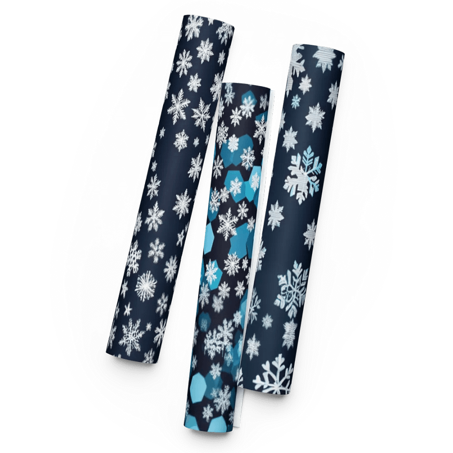 Snowflake Symphony Wrapping Paper Set product image (5)