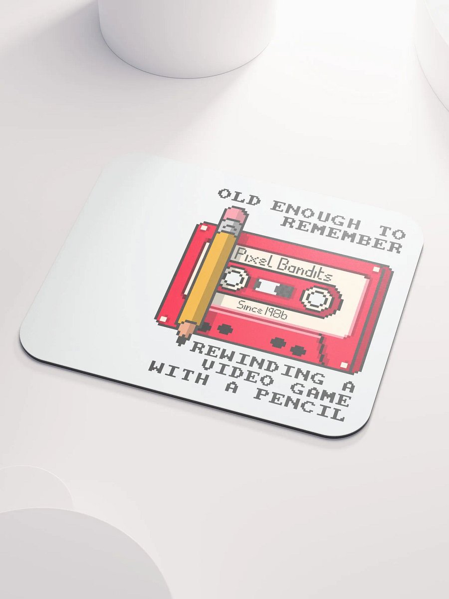 Retro Gaming Pencil Mouse Mat product image (3)