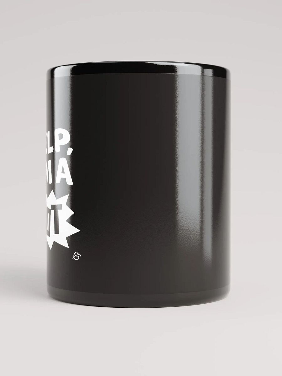 Help, I'm a Bot Black Mug product image (3)