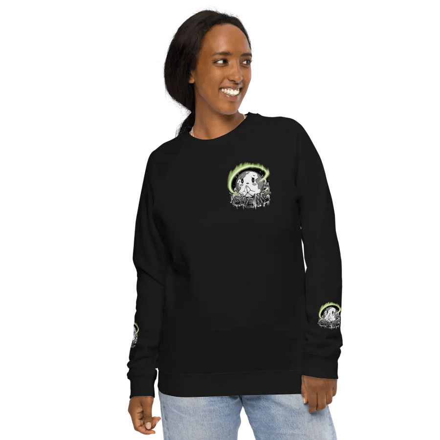 Save Me SOL'S Unisex Organic Raglan Sweatshirt | Sustainable Comfort with a Message product image (8)