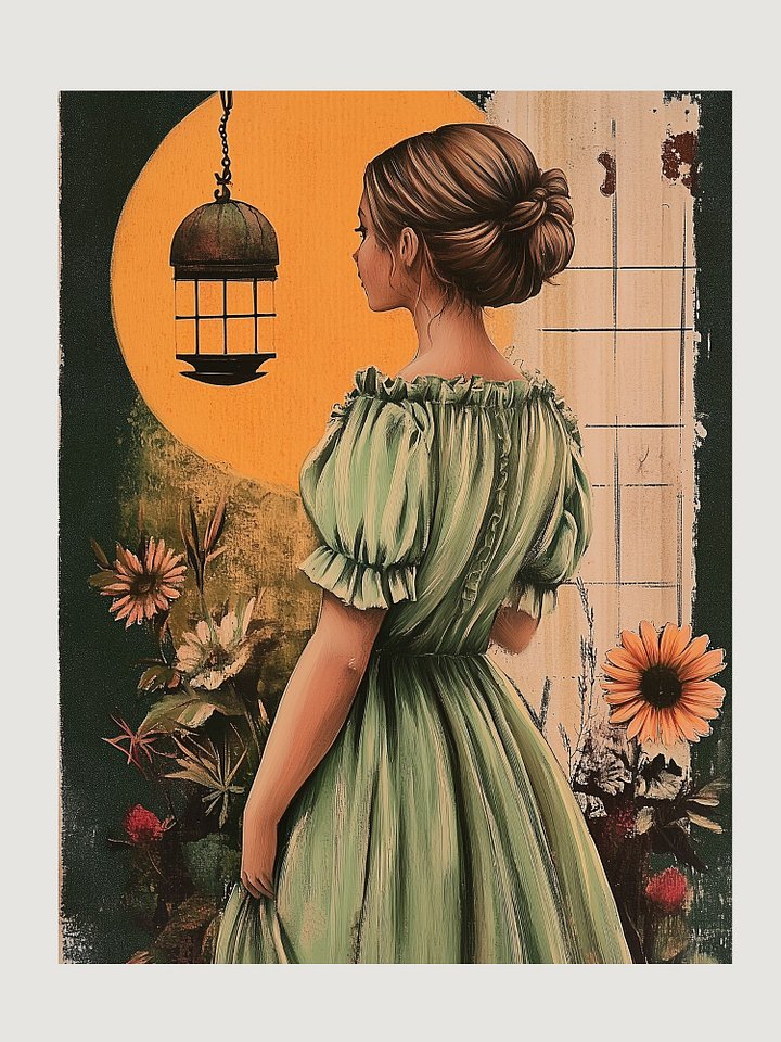 6 Sunflowers background- paper for junk journals or scrapbooking product image (2)