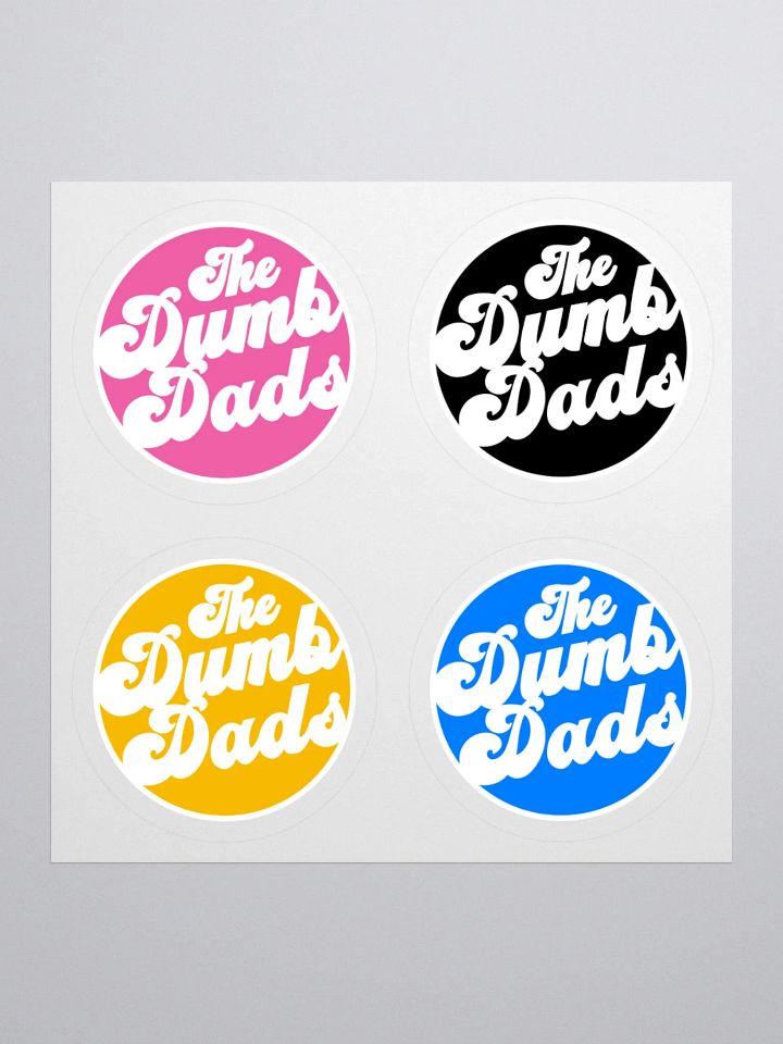 The Dumb Dads Sticker Pack product image (1)
