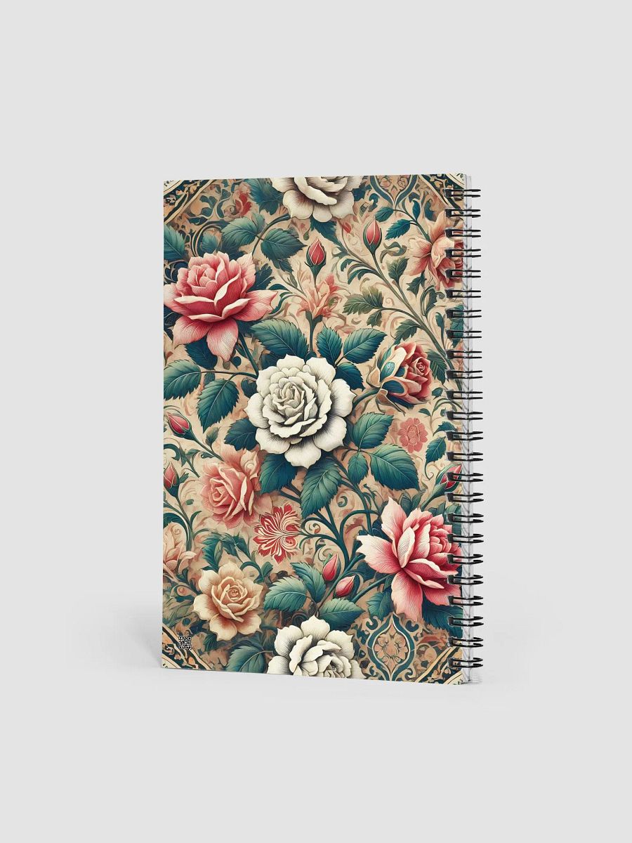 Royal Floral Spiral Notebook product image (2)