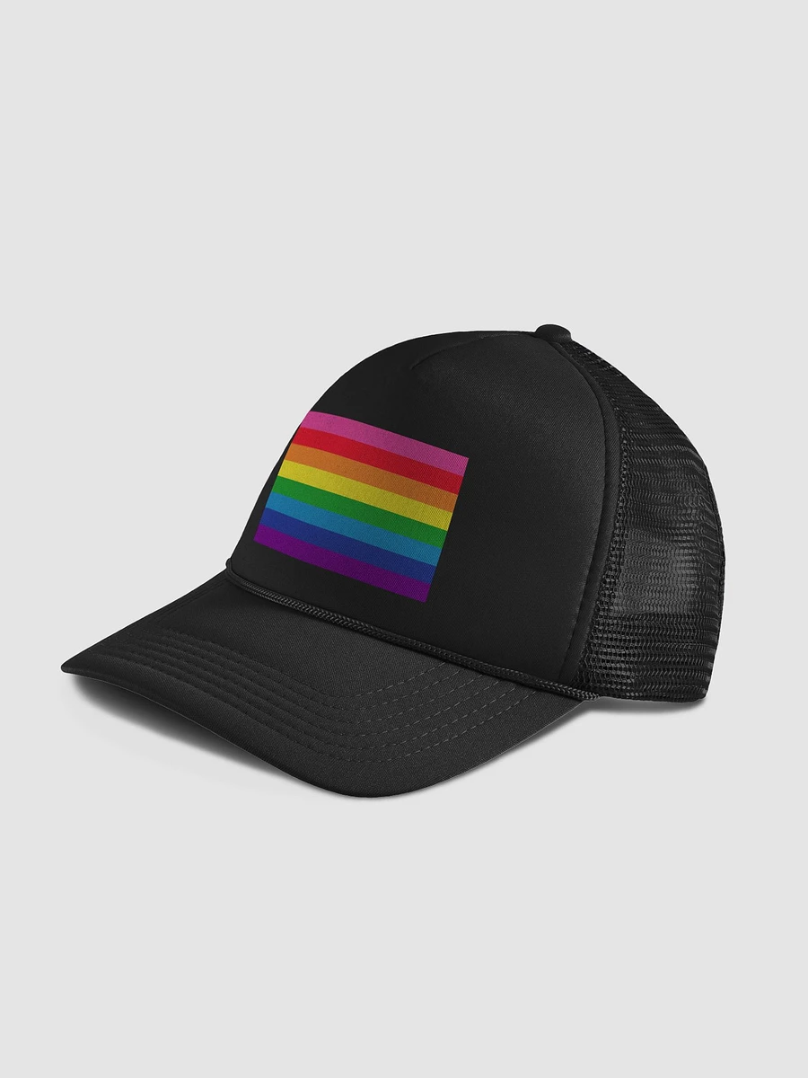 1978 Rainbow Pride Flag = 8-Color - Foam Trucker Hat product image (4)