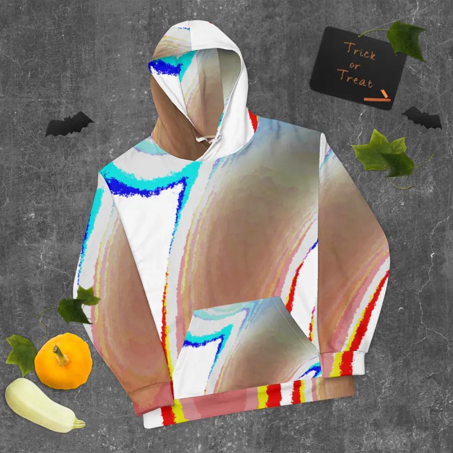 Cool Abstract Swirl Unisex Pull Over Hoodie product image (10)