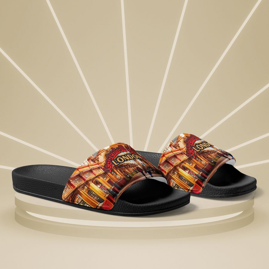 Leadenhall Market London All Over Print Womens Slides product image (5)