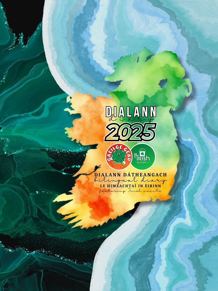 Dialann 2025: Bilingual Language Year Planner Featuring Irish Bucket List Events product image (1)