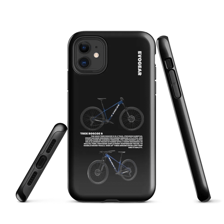 Black Roscoe 8 iPhone Case product image (1)