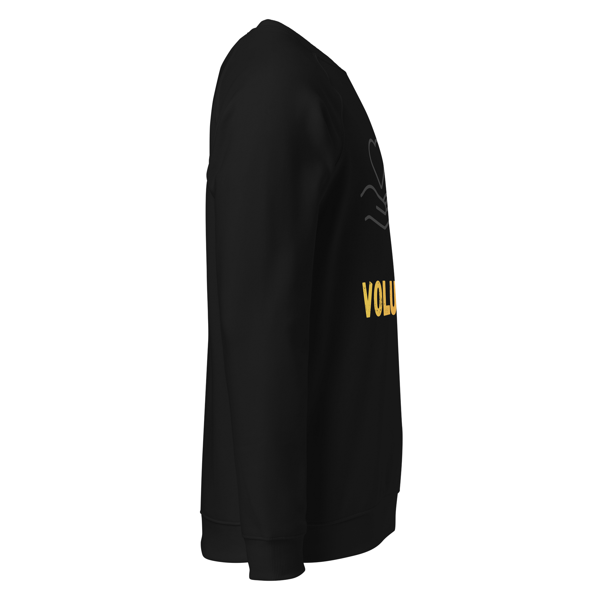 Noor Volunteer Unisex Organic Raglan Premium Crew Sweatshirt product image (7)