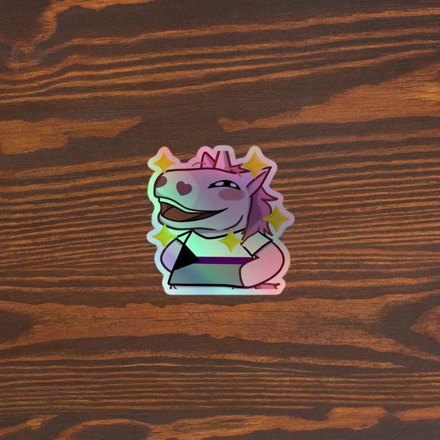DEMI Pride Holographic Sticker product image (5)