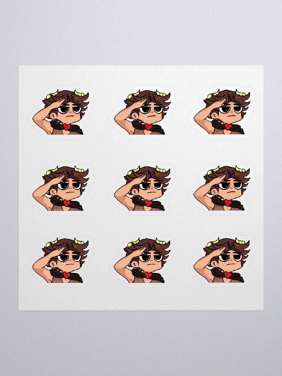 Nukeri Emote Sticker Set - 9x Salute product image (3)