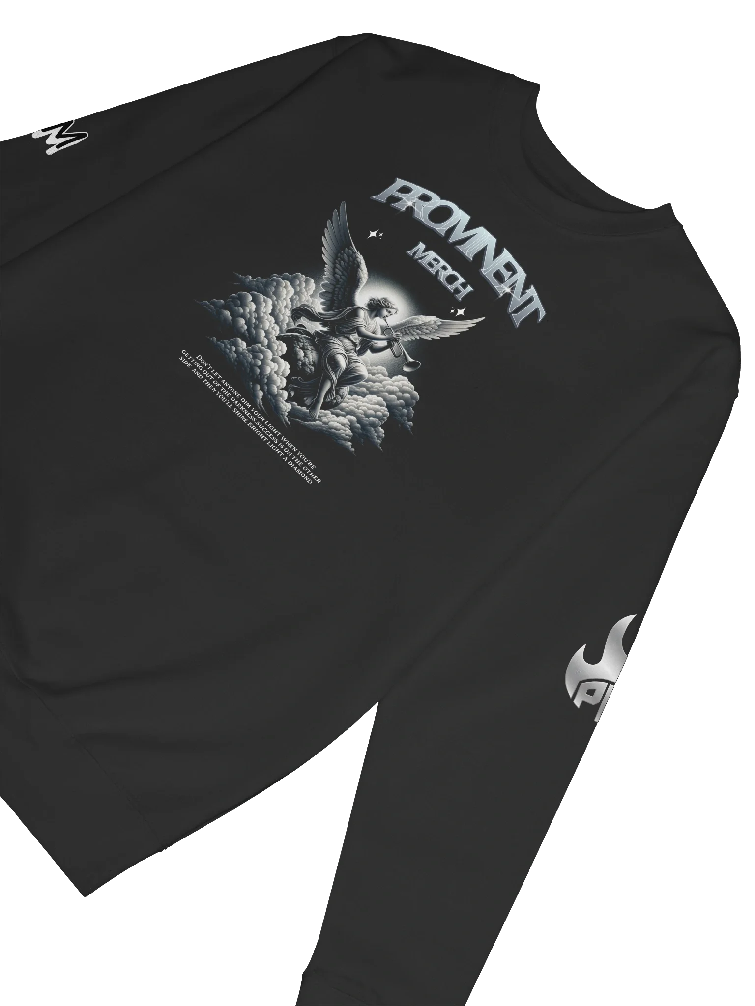 Prominent Merch Angel Manifest Sweatshirts product image (27)