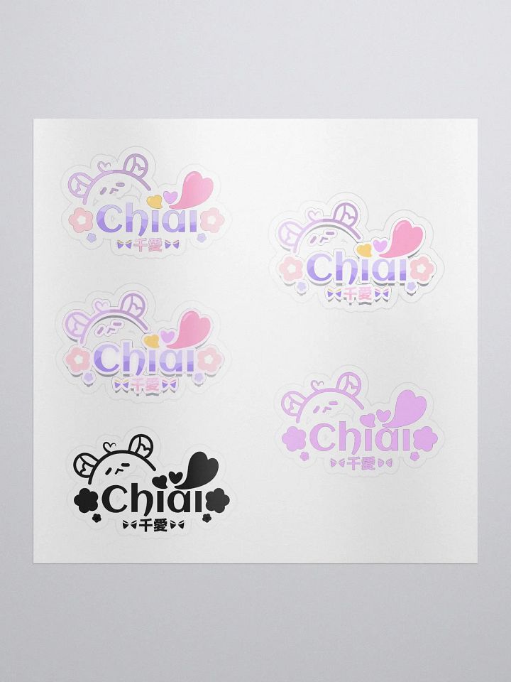 Chiai Logo Sticker Pack product image (2)