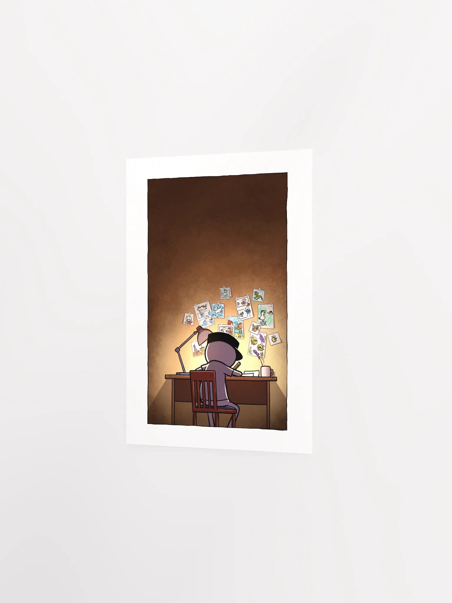 'Plucked Up: Burnout' art print product image (4)