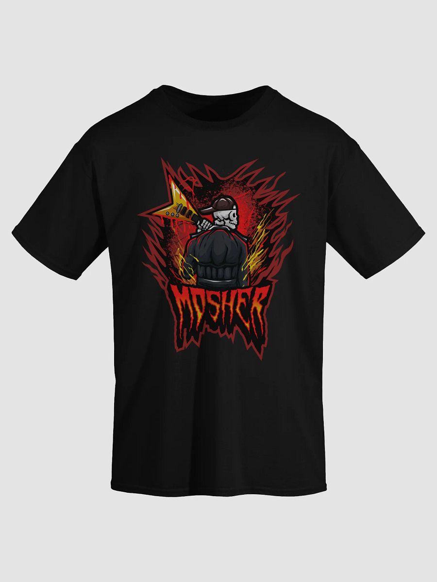 MOSHER GUITAR LOGO T-SHIRT product image (1)