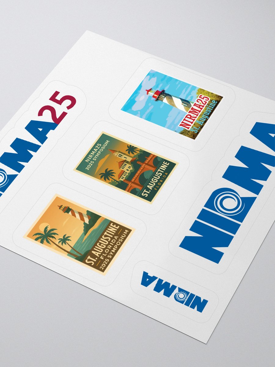 NIRMA25 Symposium Kiss Cut Sticker Set product image (3)