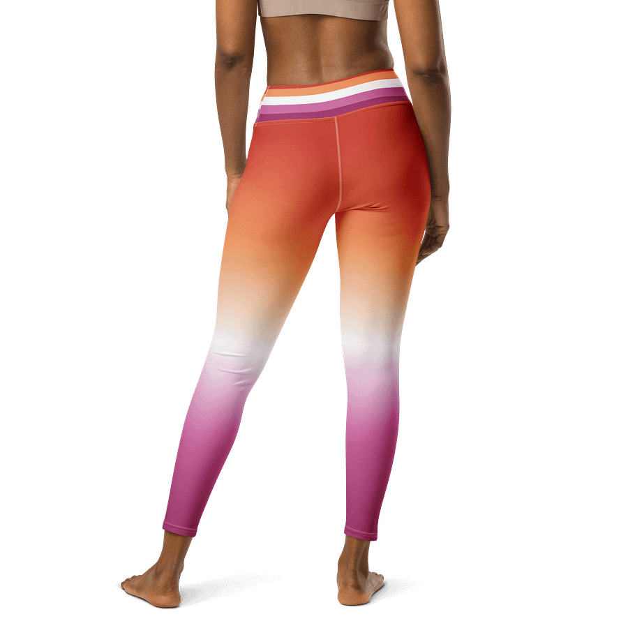 Lesbian Pride Gradient Leggings product image (2)