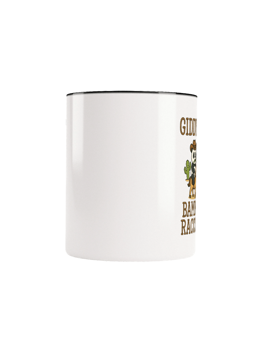 Giddy Up Bamboo Raccoon Accent Mug product image (9)