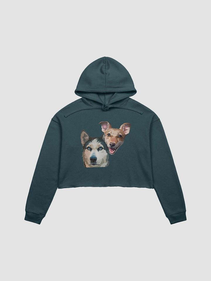 Luna and Mango Crop Hoodie product image (1)