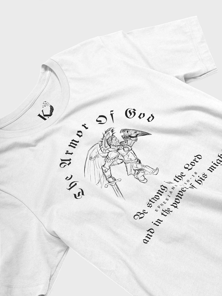 Armor of God T-Shirt (Black Design) (Unisex) product image (3)