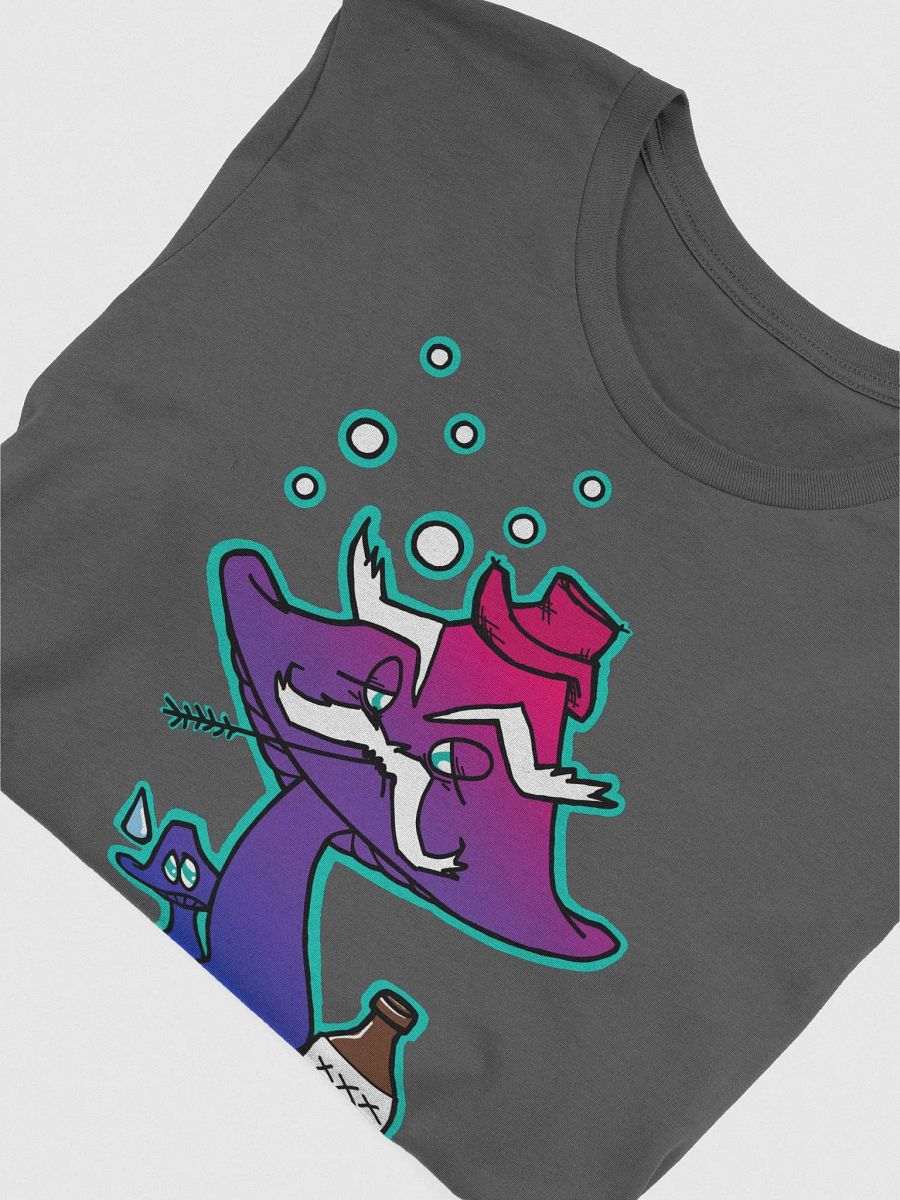Bi Pride Tipsy Mushroom T-Shirt product image (3)
