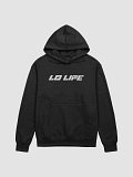 Lo Life Hoodie (White Logo) product image (1)
