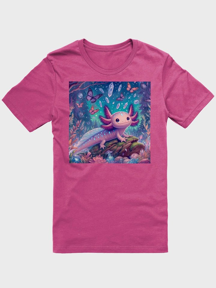 Cute Axolotl Shirt #5 - Butterfly Forest - Axolotl Lovers Colection product image (1)