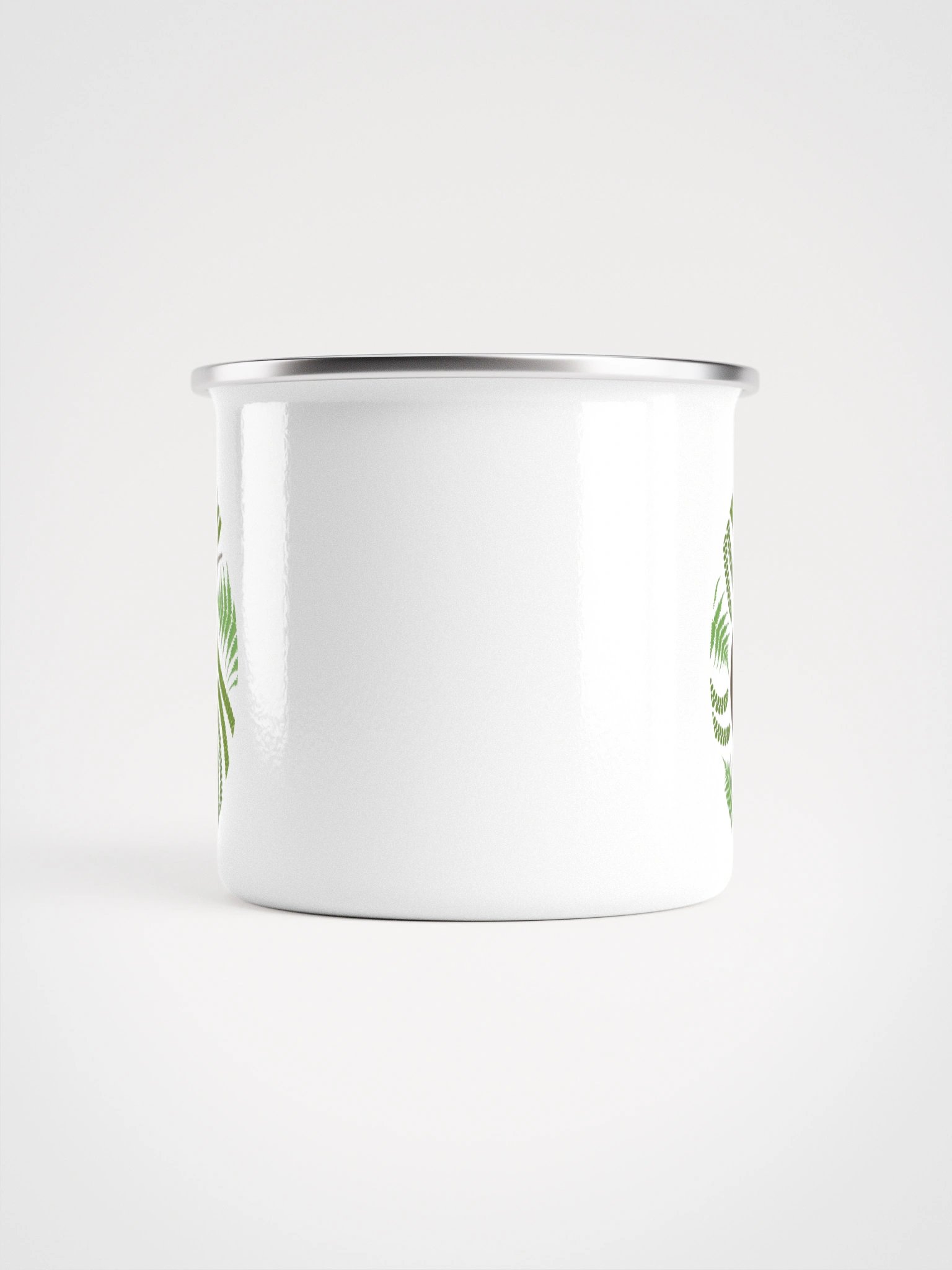 Kiwi and Fern Enamel Mug product image (2)